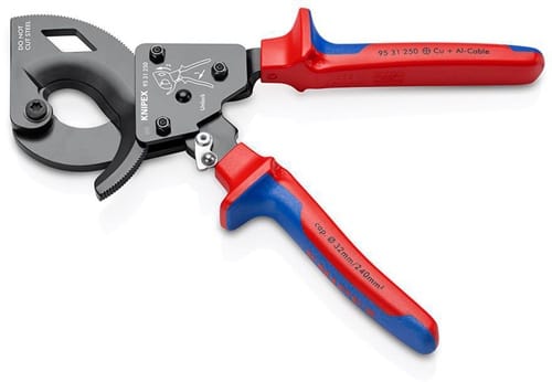 KNIPEX Kabelschneider Gesamt-L.250mm max.32 (240 mm²)mm Mehrkomp.-Hüllen KNIPEX