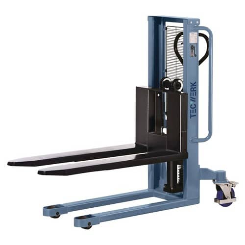 TECWERK Hochhubstapler Trgf.1000kg Gabel-L.1150mm Einfachmast Hubh.900mm handhydr.TW