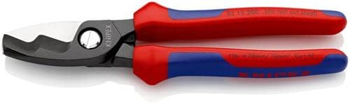 KNIPEX Kabelschere L.200mm Comfort-Griff KNIPEX