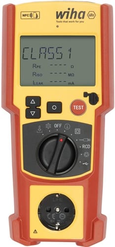 WIHA Gerätetester-Set PAT one in Tasche L320xB210xH150mm WIHA