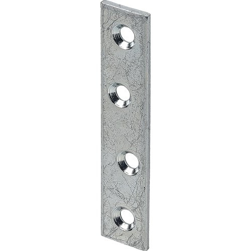VORMANN Verbindungsblech L.170mm B.30mm S.3mm STA blau verz.VORMANN