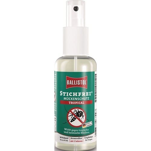 BALLISTOL Mückenschutz Stichfrei Tropical 100ml Pumpflasche BALLISTOL