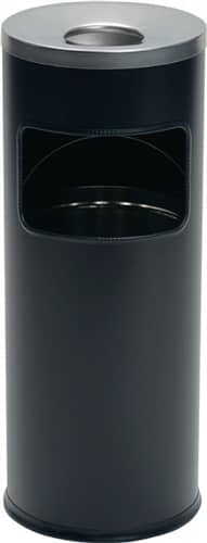 DURABLE Kombiascher Ø250xH630mm schwarz Stahlbl.DURABLE