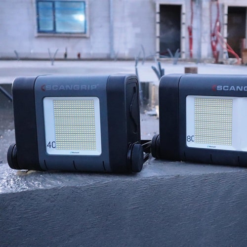 SCANGRIP LED-Strahler SITE LIGHT 80 630 W 20000-80000 lm 10m H07RN-F 3x1,5mm²
