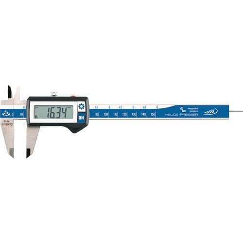HELIOS PREISSER Messschieber DIN 862 DIGI-MET IP67 200mm dig.Funk eck.H.PREISSER