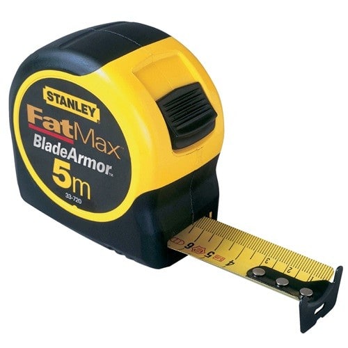 STANLEY Taschenrollbandmaß FatMax L.5m B.32mm mm/cm EG II Ku.Festst.SB STANLEY