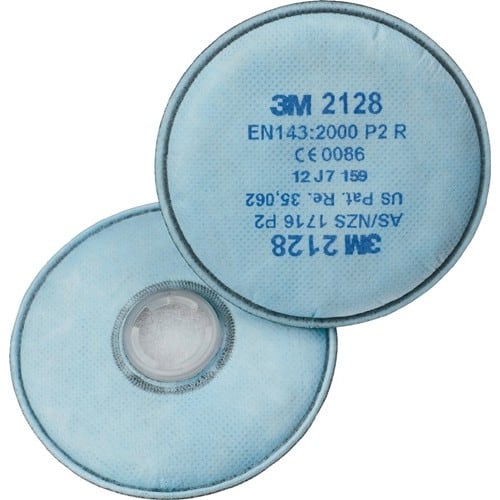 3M Rundpartikelfilter 2128 EN 1473:2000 P2 f.4000370675,-680, -690,-691 3M
