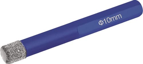 TECWERK Diamant-Fliesenbohrer PRO HEX D.8mm L.63,5mm 1-tlg.Sgmt-Anz.1 TW