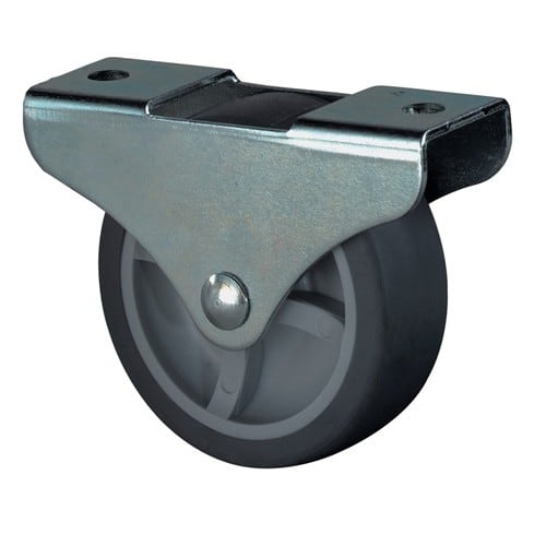 BS ROLLEN Kastenrolle D.30mm Trgf.35kg Material thermoplastischer Gum.m.Platte BS ROLLEN