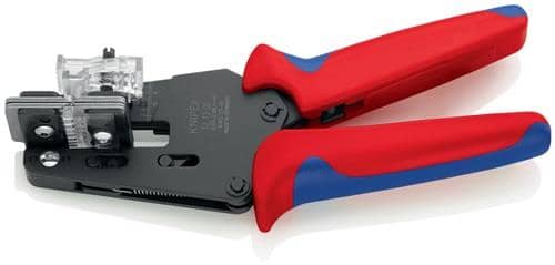 KNIPEX Präzisionsabisolierzange L.195mm 0,03-2,08 (AWG 32-14)mm²