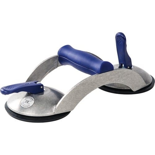 VERIBOR Saugheber blue line Trgf.70kg Kopf-Ø 120mm 2 Köpfe Alu VERIBOR