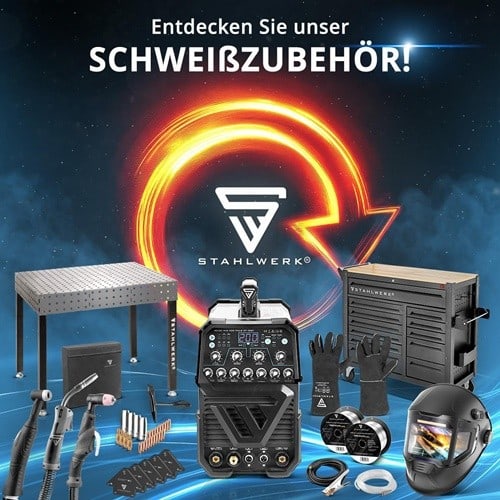 STAHLWERK MIG/MAG-Schweißanlage MIG MAG 200 ST Digital m.Zub.20-200 A gasg.STAHLWERK