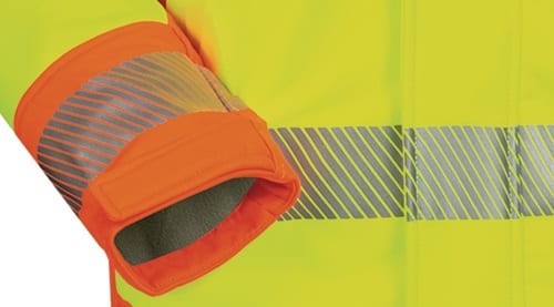 ELYSEE Warnschutzsoftshelljacke Rickmer Gr.S gelb/orange ELYSEE
