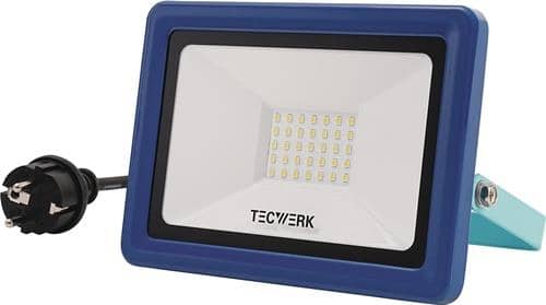 TECWERK LED-Strahler 50 W 4250 lm 2m H05RN-F 3x1mm² IP65 TECWERK