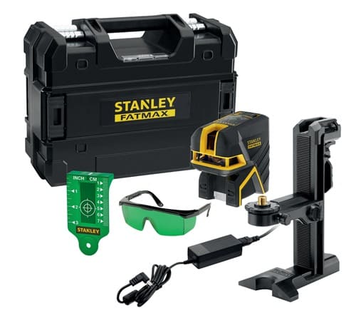 STANLEY Kreuzlinienlaser FatMax® FM 30 (50)/Punkte:45m ± 3/10 mm/m STANLEY