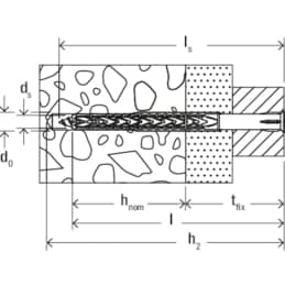 FISCHER Langschaftdübel SXRL 8x140 T