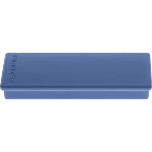 MAGNETOPLAN Rechteckmagnet B55xT22xS8mm dunkelblau MAGNETOPLAN