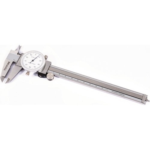 TECWERK Uhrmessschieber DIN 862 150mm Zeigerumdr.1mm TECWERK