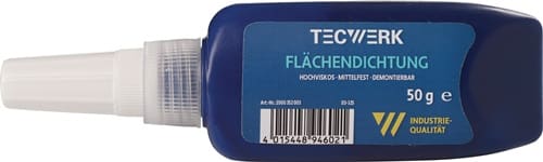 TECWERK Flächendichtung rot 50g Tube TECWERK