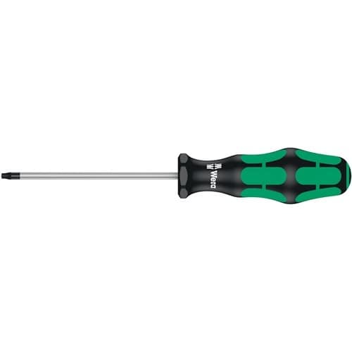 WERA Schraubendreher 367 TORX Gr.T 15 Klingen-L.80mm 2K-Griff Rundkl.WERA