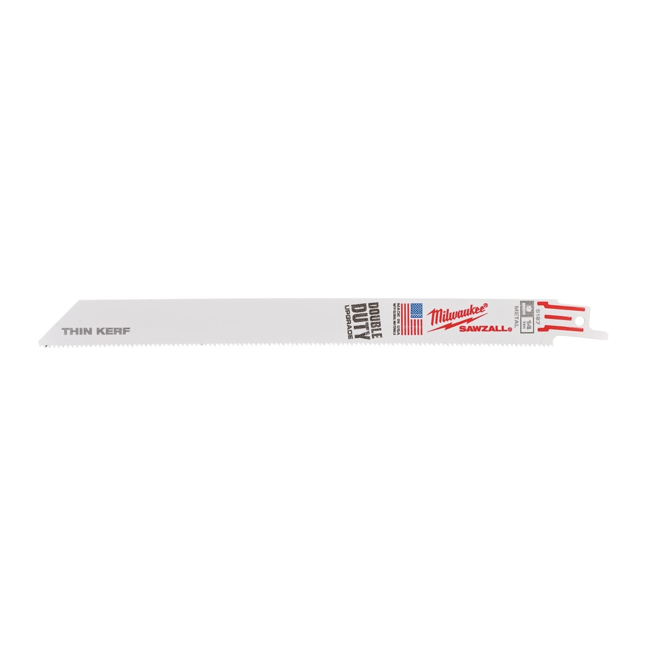 MILWAUKEE 230 x 1,8 mm (14 TPI) Säbelsägeblatt Metall THIN KERF