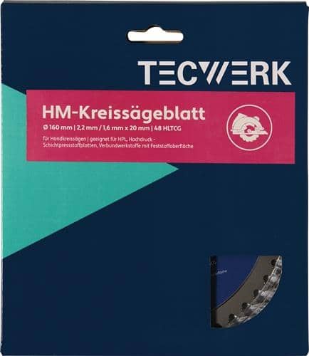 Handkreissägeblatt TECWERK