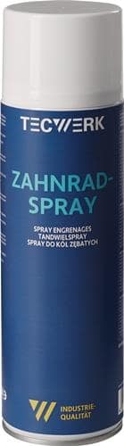 TECWERK Zahnradspray 500ml schwarz Spraydose TECWERK