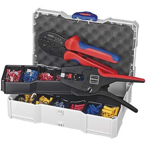 KNIPEX Kabelverbindersortiment 287-tlg.0,5-6 mm² Sortimentskoffer KNIPEX