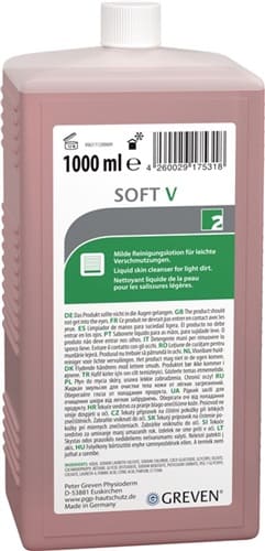 GREVEN Hautreinigungslotion GREVEN® SOFT V 1l Flasche f.9000 473 400