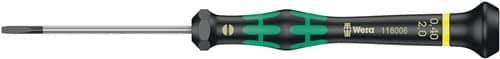 WERA Elektronik-Feinmechanik-Schraubendreher 2035 2mm Klingen-L.60mm WERA