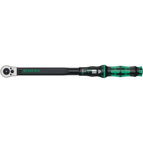 WERA Drehmomentschlüssel Click-Torque C 3 Push 1/2 Zoll 40-200 Nm WERA
