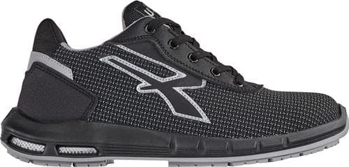 U.POWER Sicherheitsschuh Scudo Plus Gr.42 W.11 schwarz/grau S3S CI FO SR ESD