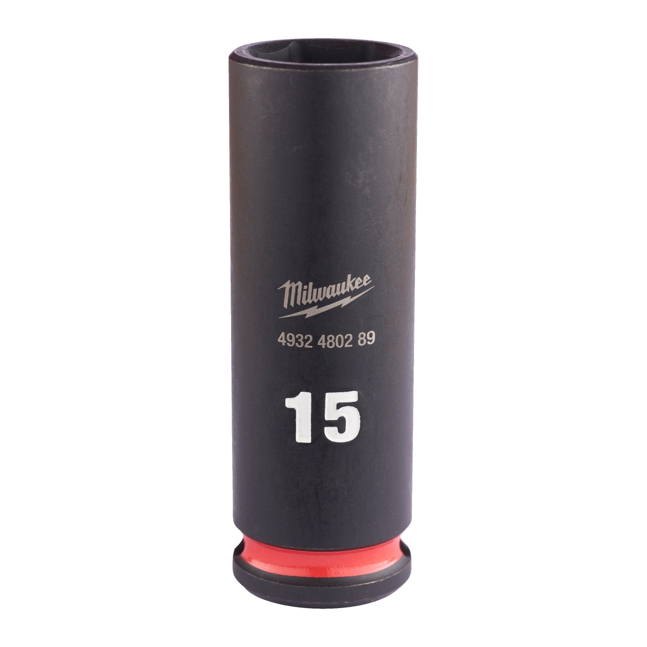 MILWAUKEE 15 x 65 mm SHOCKWAVE Schlagnuss 3/8" lang