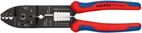 KNIPEX Crimpzange L.230mm 0,5- 6 (AWG 20-10) mm² KNIPEX