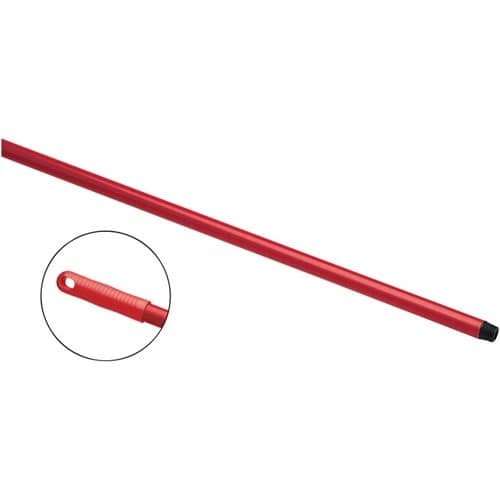 HACCP-Glasfaser-Stiel L.1500mm Glasfaser rot