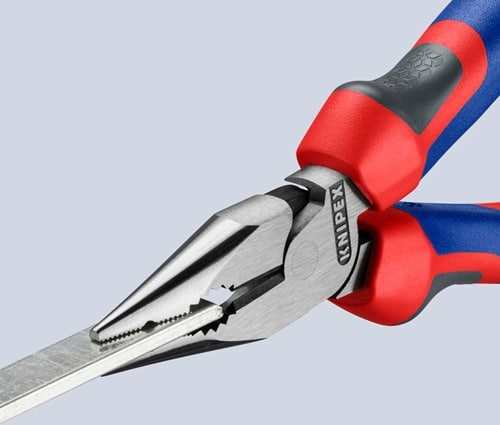 KNIPEX Spitzkombizange L.145mm pol.Comfort-Griff schwarz atram.KNIPEX