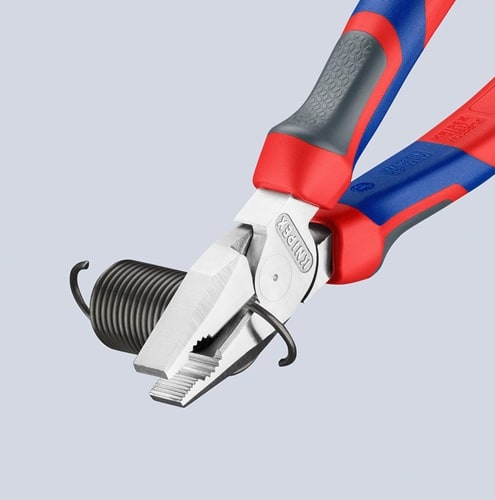 KNIPEX Kraftkombizange L.180mm verchr.Comfort-Griff KNIPEX