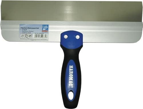 HAROMAC Flächendekorspachtel B.500mm 2K-Griff rostfr.VA HAROMAC