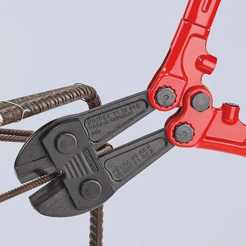KNIPEX Bolzenschneider L.610mm Mehrkomp.-Hüllen weich 9mm mittel 8mm hart 7mm KNIPEX