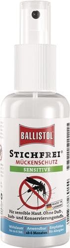 BALLISTOL Mückenschutz Stichfrei® Sensitiv 100ml Pumpsprüher BALLISTOL