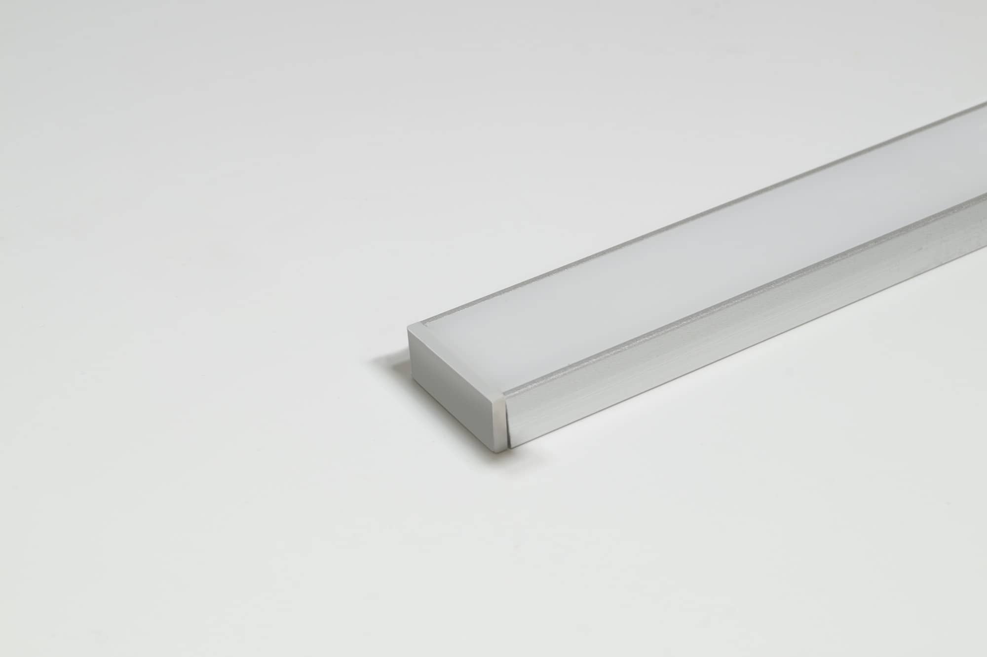 L&S LED Leuchtenprofil Paris 17,5x7 Einbau Aluminium EV1 L:3080 mm