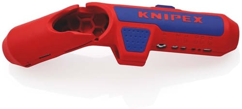 KNIPEX Univ.Abmantelungswerkzeug ErgoStrip® Gesamt-L.130mm f.Linkshänder KNIPEX