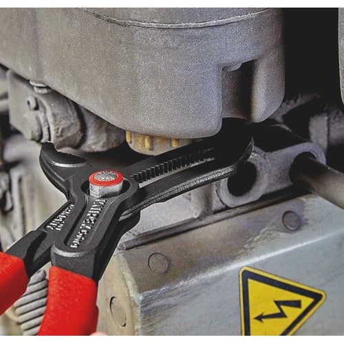 KNIPEX Wasserpumpenzange Cobra® L.300mm Spann-W.60mm pol.Ku.-Überzug Quick Set KNIPEX