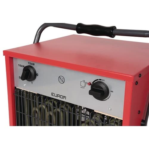 EUROM Elektroheizer 570 m³/h 0/5000/10000/15000 W 32 A EUROM