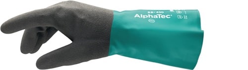Chemikalienhandschuhe AlphaTec 58-430 EN 388, EN 374, EN 1149 PSA-Kategorie III ANSELL