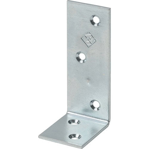 VORMANN Balkenwinkel L120x80 mmmm B.35mm sta.STA blau verz.S.4mm VORMANN