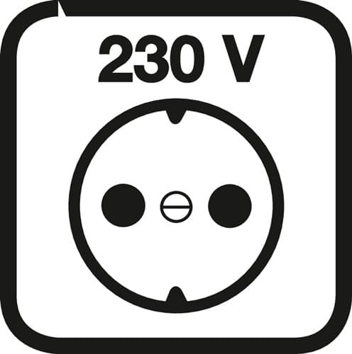 HAZET Akku-Ventilator 9544-10 H.400mm 230V blau HAZET