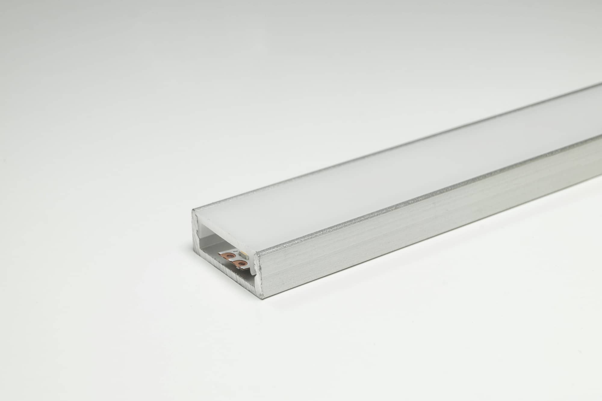 L&S LED Leuchtenprofil Paris 17,5x7 Einbau Aluminium EV1 L:3080 mm