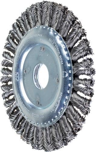PFERD TOOLS Rundbürste RBG 12506 D.125mm Drahtstärke 0,5mm STA 6mm PFERD