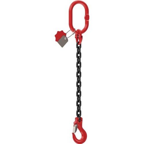 DOLEZYCH Kettengehänge 1-strängig Trgf.2000kg L1000xS8mm DOLEZYCH